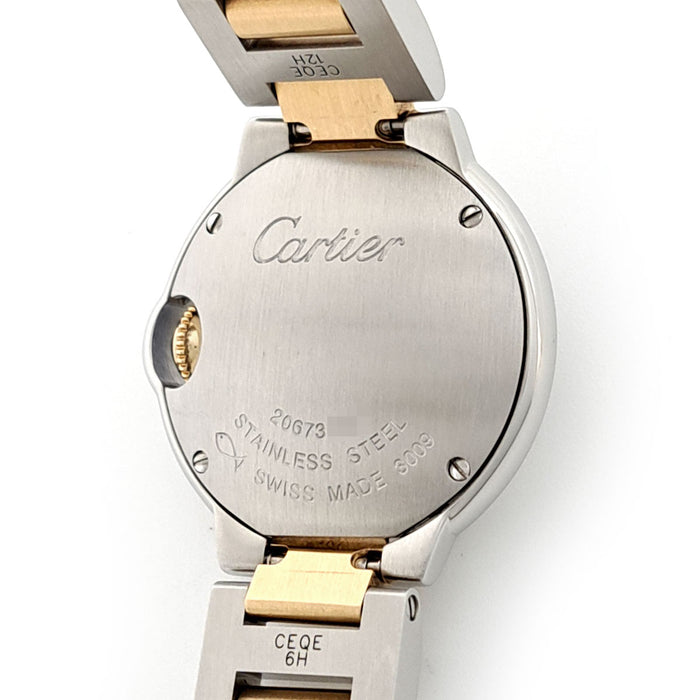 CARTIER 
バロンブルー SM 
箱ギャラ付