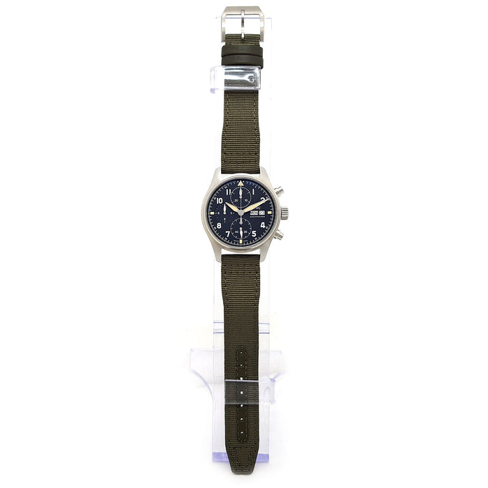 IWC 
パイロットウォッチ クロノグラフ 
箱ギャラ付