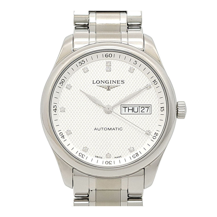 LONGINES  
Master Collection Automatic Diamond Index  
With box and warranty card