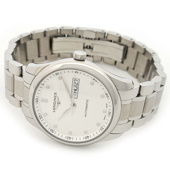 LONGINES  
Master Collection Automatic Diamond Index  
With box and warranty card