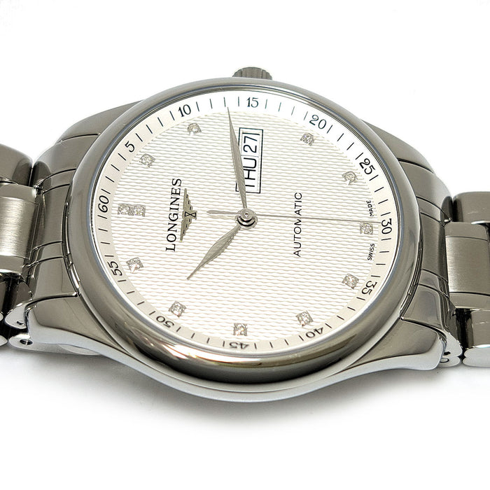 LONGINES  
Master Collection Automatic Diamond Index  
With box and warranty card