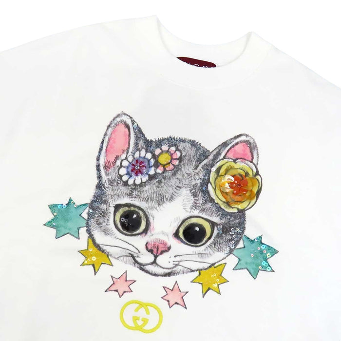 GUCCI 
インターロッキングG 日本限定 猫 スウェット クロップド 
ヒグチユウコ Tシャツ