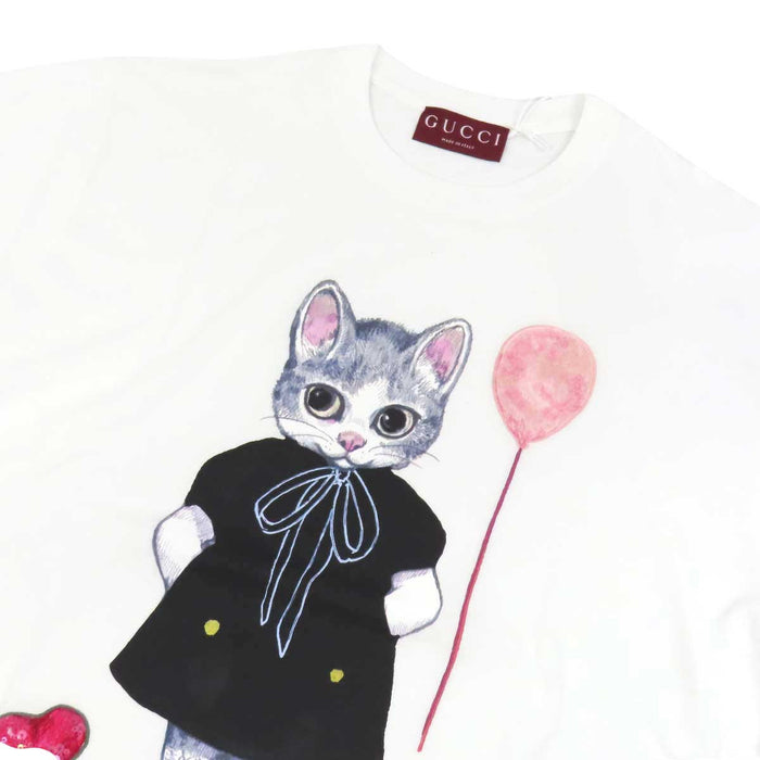 GUCCI 
インターロッキングG GG 猫 コットン 日本限定 
ヒグチユウコ Tシャツ
