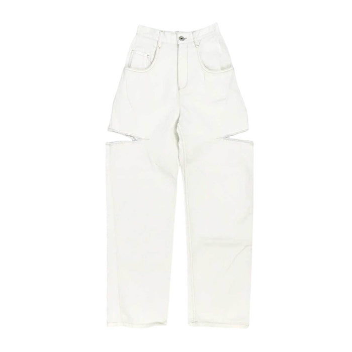 MARTIN MARGIELA 
コットン 
スラッシュ ディテール デニムジーンズ