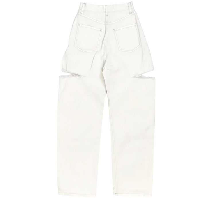 MARTIN MARGIELA 
コットン 
スラッシュ ディテール デニムジーンズ