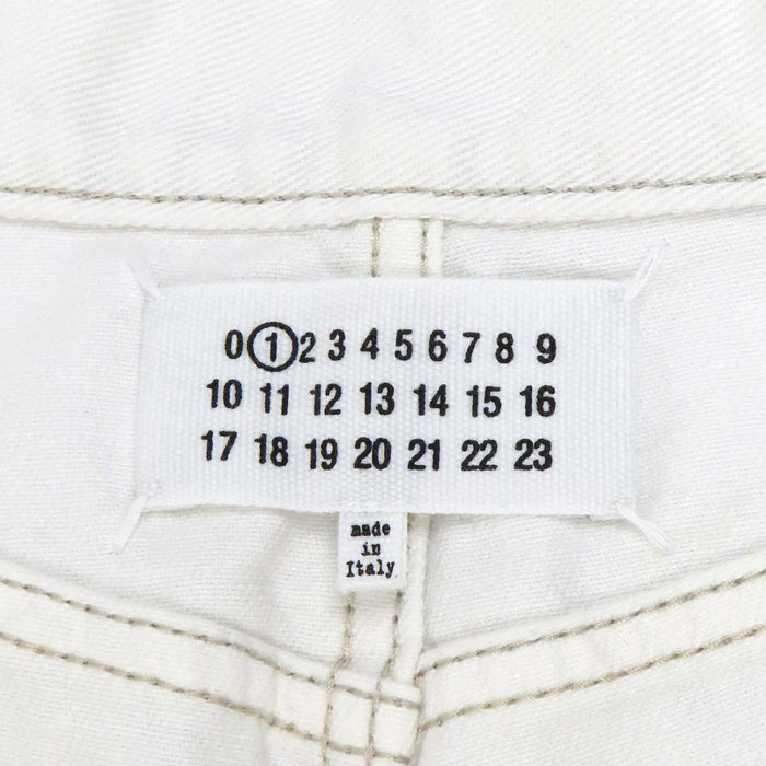 MARTIN MARGIELA 
コットン 
スラッシュ ディテール デニムジーンズ