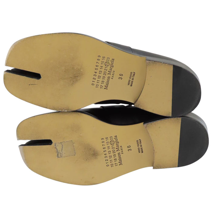 Maison Margiela 
レザー 
タビ ローファー