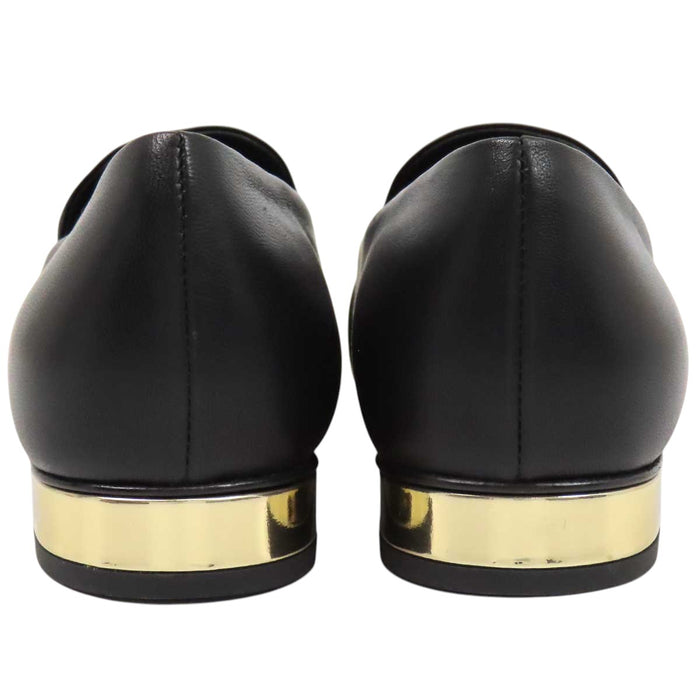 CHANEL 
COCO CC ロゴ 
ココマーク レザー オペラシューズ 
マトラッセ