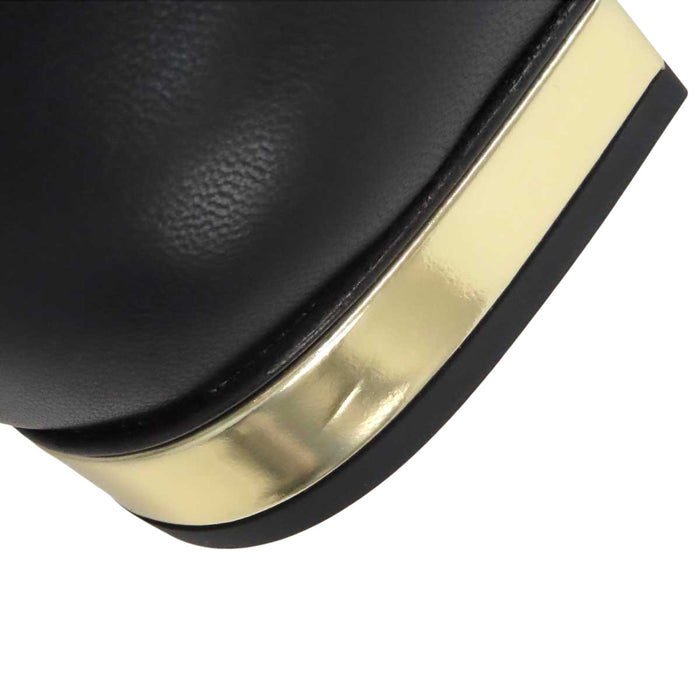 CHANEL 
COCO CC ロゴ 
ココマーク レザー オペラシューズ 
マトラッセ
