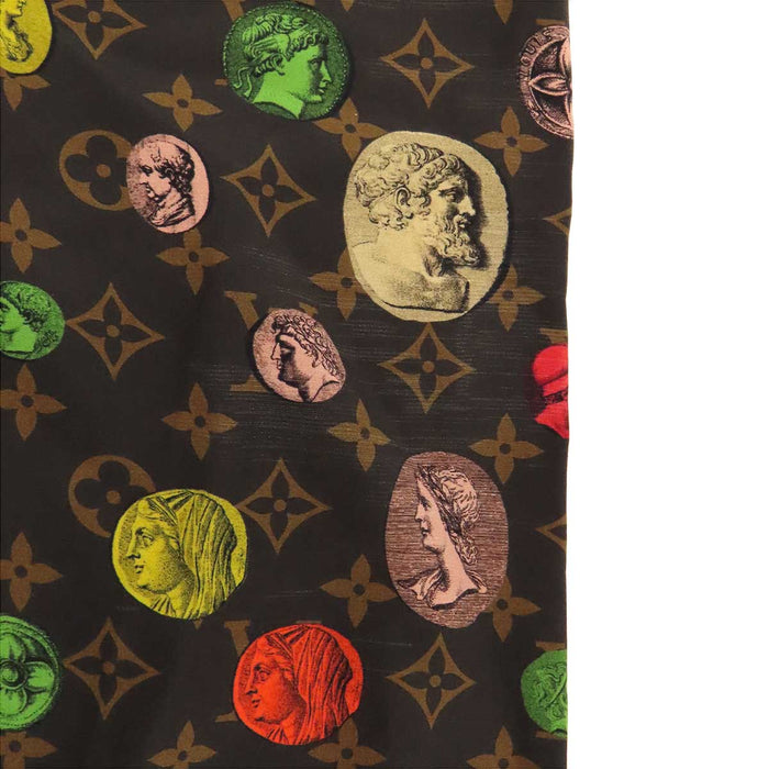 LOUIS VUITTON 
LV 総柄 シフォン 212B HZ5 FLTO86 
フォルナセッティ コラボ モノグラム シルク シャツ