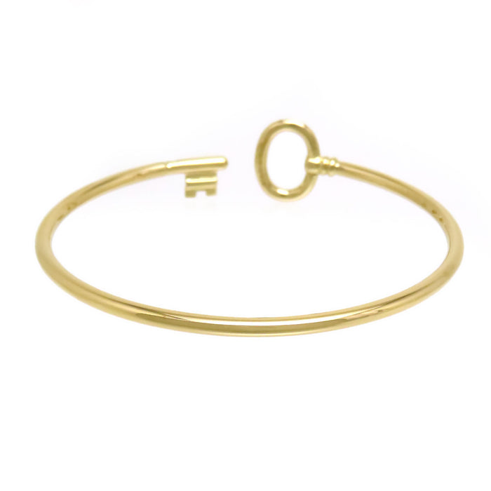 TIFFANY&Co. 
Oval Key Diamond Bangle
