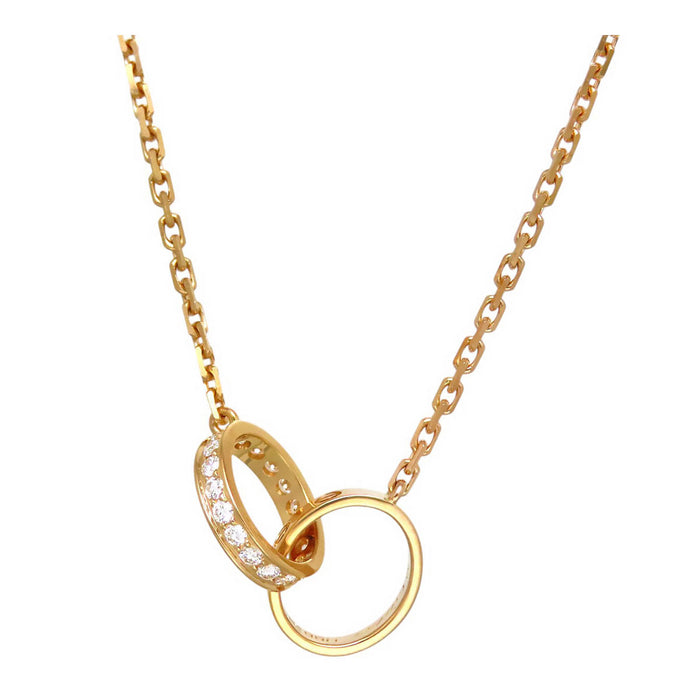 CARTIER 
Baby Love Diamond Necklace