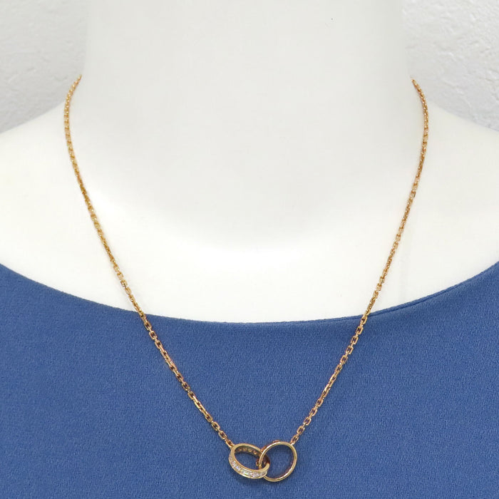 CARTIER 
Baby Love Diamond Necklace