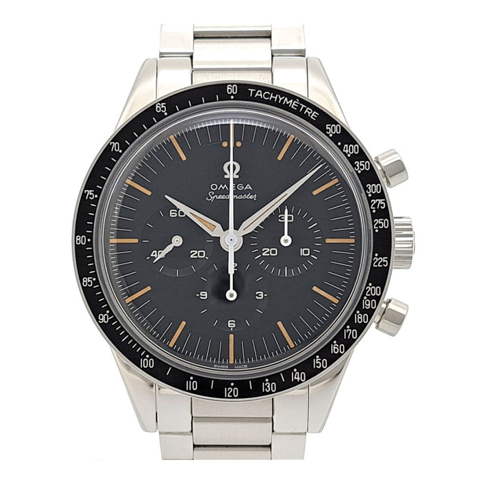 OMEGA 
スピードマスター ファースト オメガ イン スペース 
箱ギャラ付