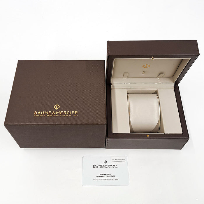 Baume & Mercier 
クラシマ 
箱ギャラ付