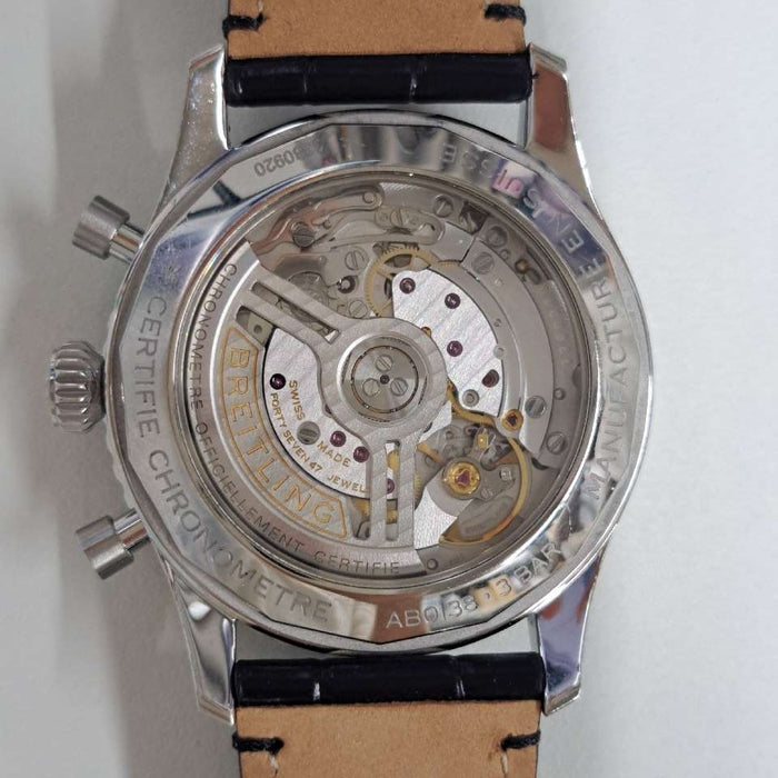 【WHOLESALES】
BREITLING 
AB0138 
箱　ギャランティ　純正レザーベルト×1　純正尾錠×1
