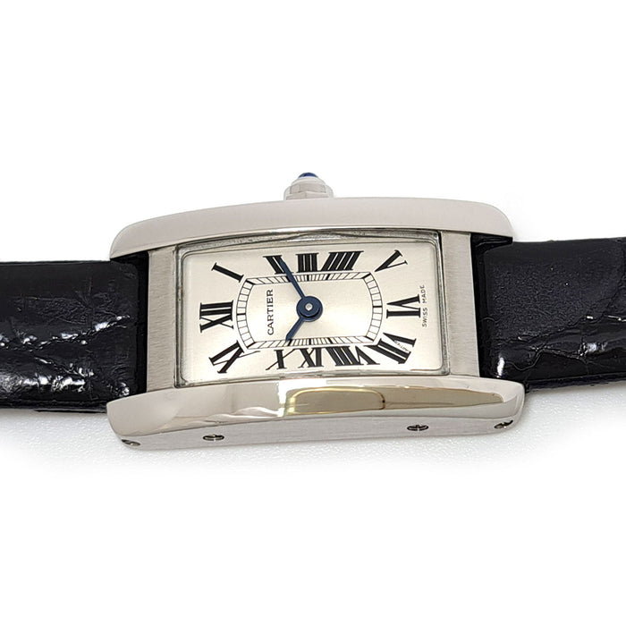 CARTIER 
Tank Americaine Mini 
With box and warranty card