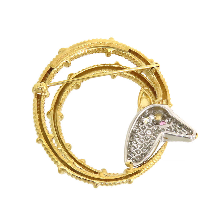 TIFFANY&Co. 
ジャン シュランバージェ アイベックス ブローチ
