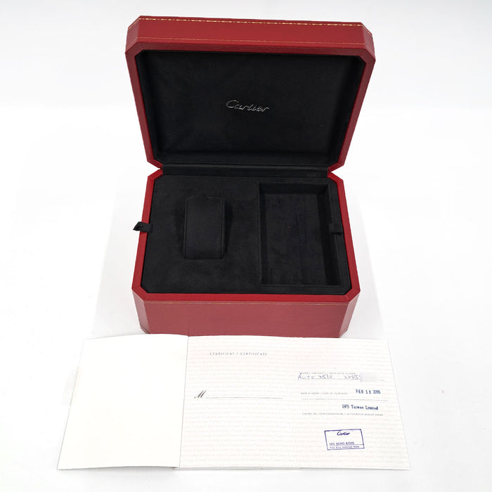 CARTIER 
Roadster LM 
with box and warranty card