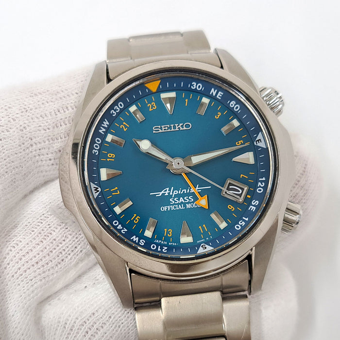 SEIKO  
Alpinist SSASS Non-polished  
With box
