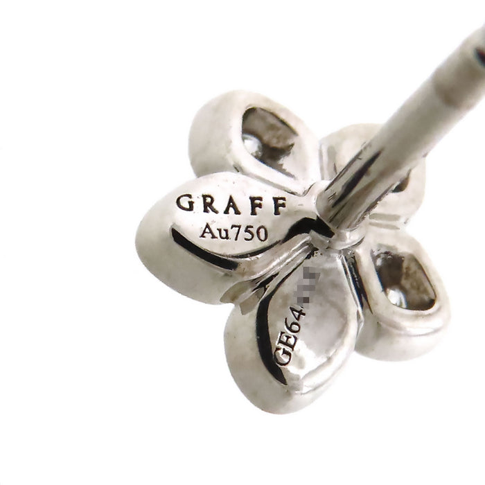 GRAFF 
ワイルドフラワー プティ パヴェ ダイヤモンド スタッド ピアス 片耳用