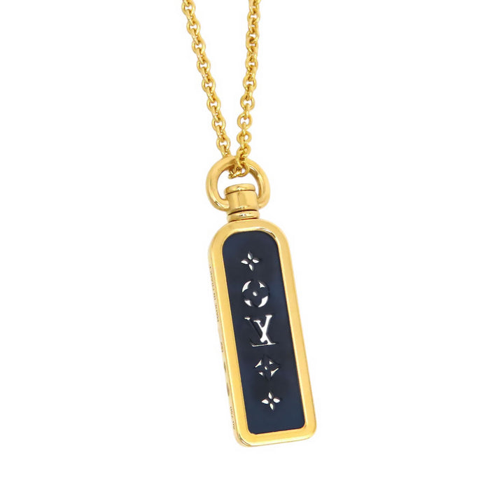 LOUIS VUITTON 
Small Tag Necklace Les Gastons Vuitton