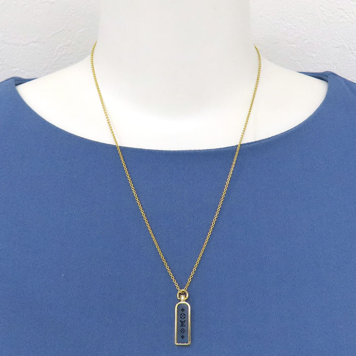 LOUIS VUITTON 
Small Tag Necklace Les Gastons Vuitton