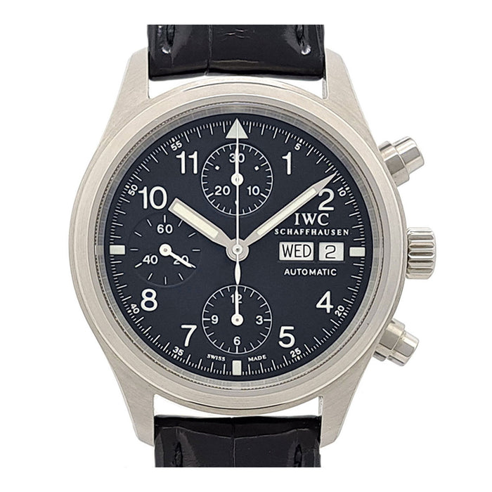 IWC 
パイロット メカニカル フリーガー クロノグラフ 
箱ギャラ付