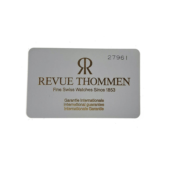 Revue Thommen 
クリケット カレンダー