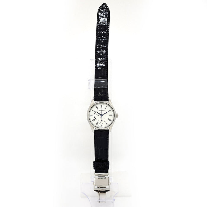 SEIKO 
プレザージュ パワーリザーブ ホーローダイヤル 
箱ギャラ付
