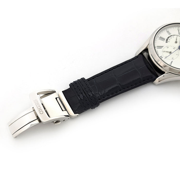 SEIKO 
プレザージュ パワーリザーブ ホーローダイヤル 
箱ギャラ付