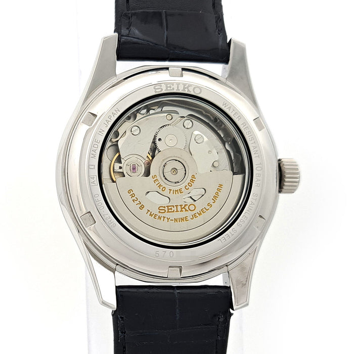 SEIKO 
プレザージュ パワーリザーブ ホーローダイヤル 
箱ギャラ付