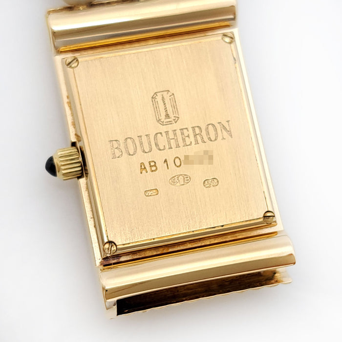 Boucheron  
Lifref Diamond Pearl Bracelet  
With Box