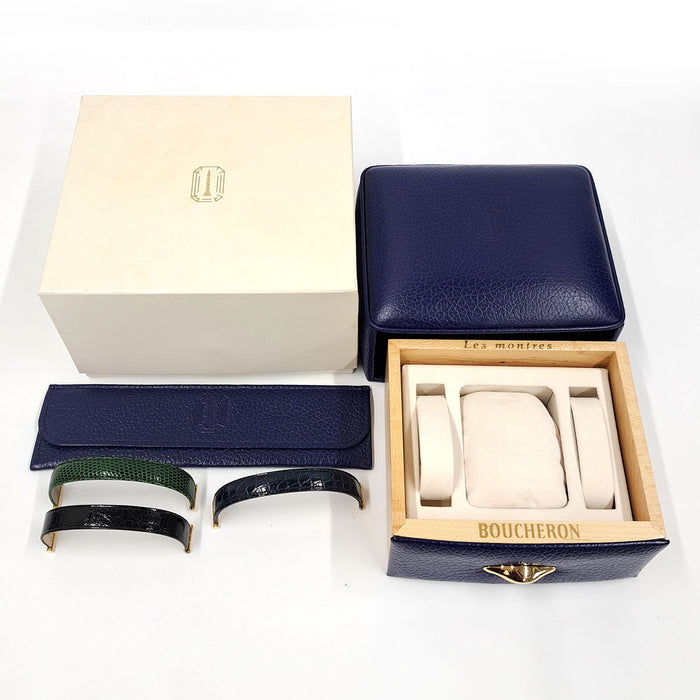 Boucheron  
Lifref Diamond Pearl Bracelet  
With Box