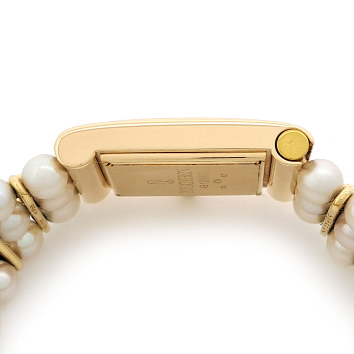 Boucheron  
Lifref Diamond Pearl Bracelet  
With Box