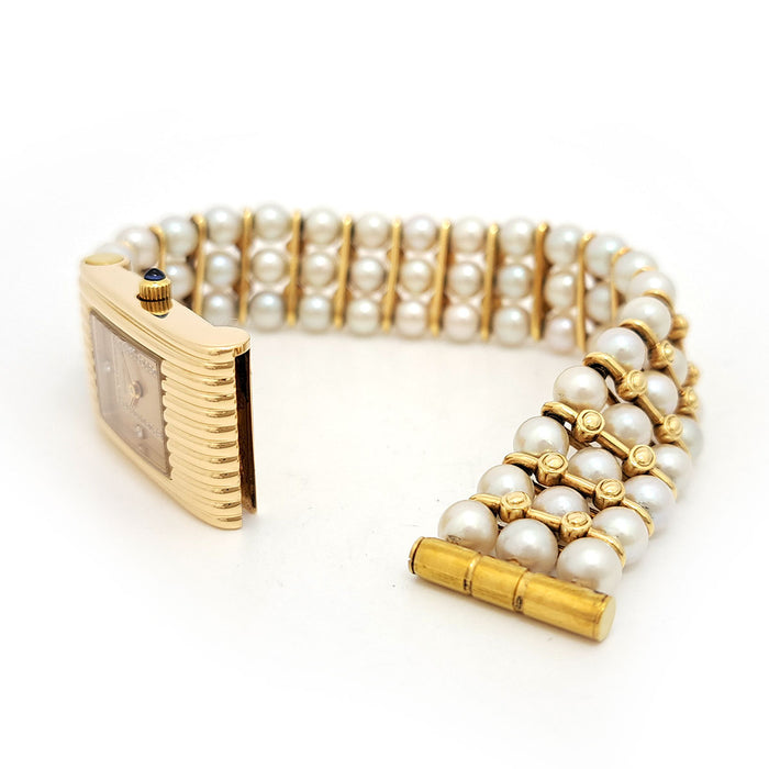 Boucheron  
Lifref Diamond Pearl Bracelet  
With Box