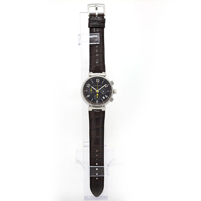 LOUIS VUITTON  
Tambour Chronograph  
With box and warranty card