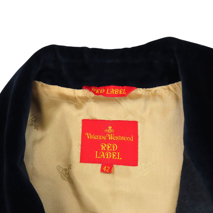 Vivienne Westwood  
Red Label Velour Collar Wool Orb  
RED LABEL Tailored Jacket