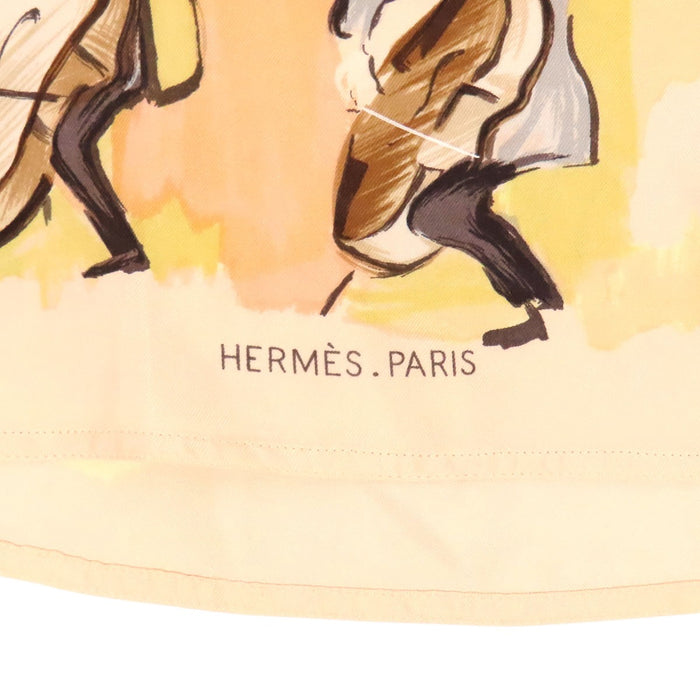 HERMES 
ロゴ 音楽 楽器 オーケストラ 
CONCERTO コンチェルト シルク シャツ