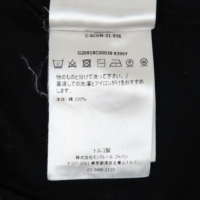 MONCLER 
ダブルロゴパッチ ワッペン コットン 
MAGLIA マグリア Tシャツ