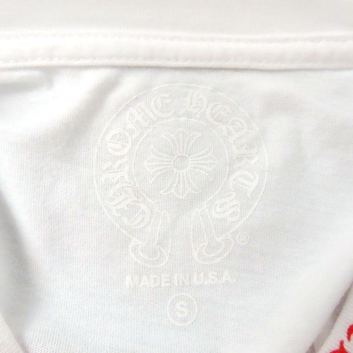 CHROME HEARTS 
UNION JACK CH スクロールラベル コットン 
ユニオンジャック プリント Tシャツ