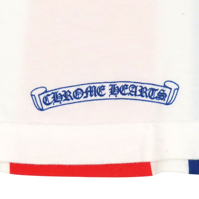 CHROME HEARTS 
UNION JACK CH スクロールラベル コットン 
ユニオンジャック プリント Tシャツ