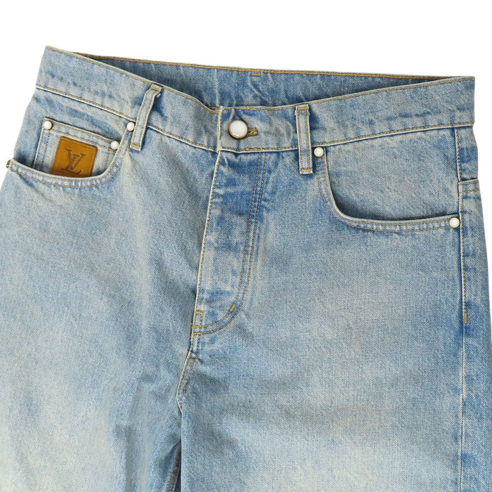 LOUIS VUITTON 
RM251MQ PCP HSD50W LV ステッチ 
スケートフィット デニムパンツ
