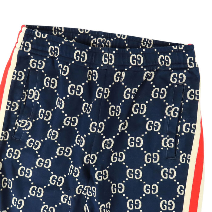 GUCCI 
サイドライン ライン 
GG ジャカード ジョギングパンツ