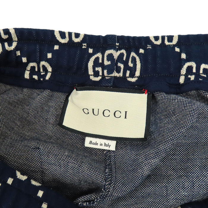 GUCCI 
サイドライン ライン 
GG ジャカード ジョギングパンツ