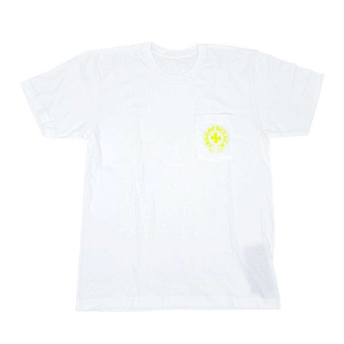 CHROME HEARTS 
CH MADE IN HOLLYWOOD ネオン コットン 
ホースシュー コットン Tシャツ