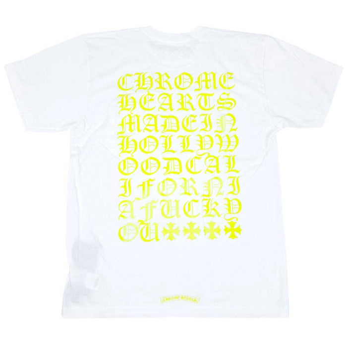 CHROME HEARTS 
CH MADE IN HOLLYWOOD ネオン コットン 
ホースシュー コットン Tシャツ