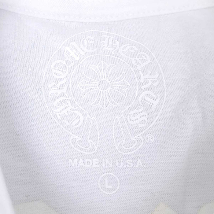 CHROME HEARTS 
CH MADE IN HOLLYWOOD ネオン コットン 
ホースシュー コットン Tシャツ