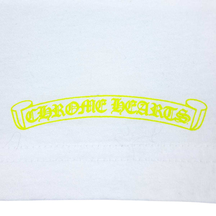 CHROME HEARTS 
CH MADE IN HOLLYWOOD ネオン コットン 
ホースシュー コットン Tシャツ