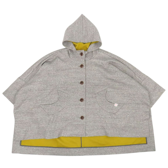 Vivienne Westwood 
フーデッド ロゴボタン コットン混 
ポンチョ